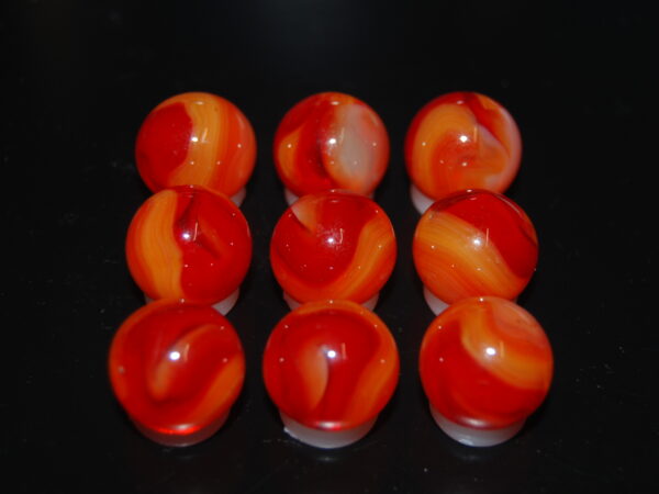 9 Beautiful HTF Jabo Classic Swirl Marbles