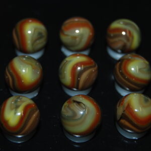 9 Beautiful HTF Jabo Classic Swirl Marbles