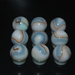 9 Beautiful HTF Jabo Classic Swirl Marbles