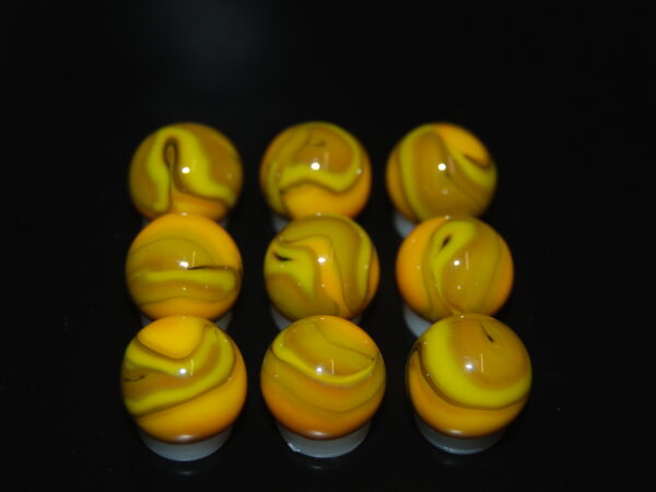 9 Beautiful HTF Jabo Classic Swirl Marbles