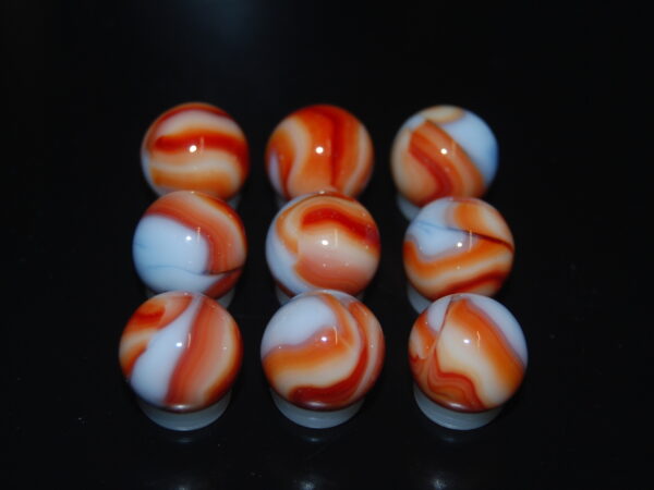 9 Beautiful HTF Jabo Classic Swirl Marbles