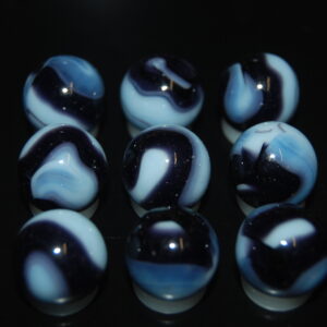 9 Beautiful HTF Jabo Classic Swirl Marbles