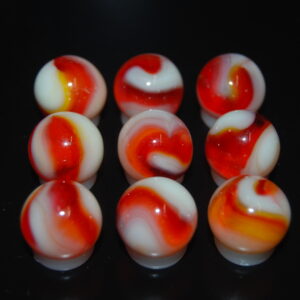 9 Beautiful HTF Jabo Classic Swirl Marbles