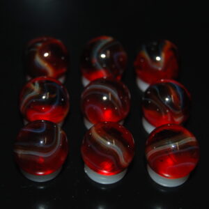 9 Beautiful HTF Jabo Classic Swirl Marbles