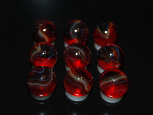 9 Beautiful HTF Jabo Classic Swirl Marbles