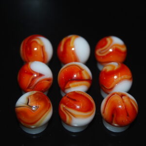 9 Beautiful HTF Jabo Classic Swirl Marbles