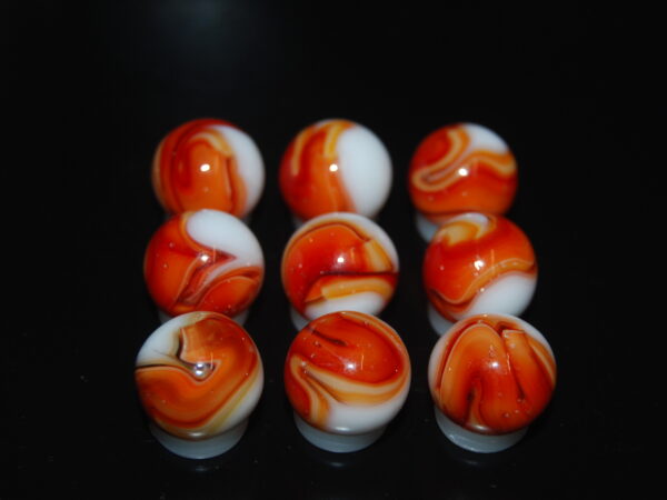 9 Beautiful HTF Jabo Classic Swirl Marbles