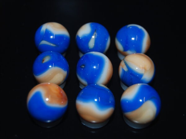 9 Beautiful HTF Jabo Classic Swirl Marbles