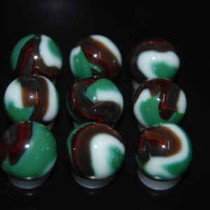 9 Beautiful HTF Jabo Classic Swirl Marbles