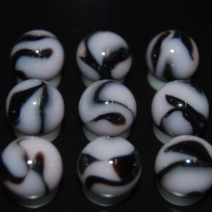 9 Beautiful HTF Jabo Classic Swirl Marbles