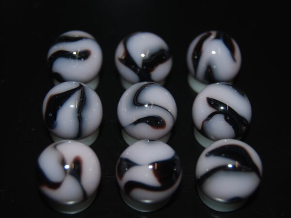 9 Beautiful HTF Jabo Classic Swirl Marbles