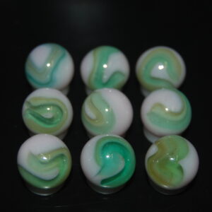 9 Beautiful HTF Jabo Classic Swirl Marbles