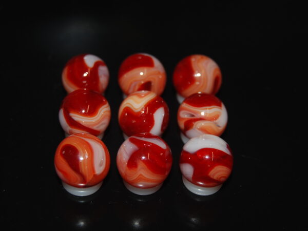 9 Beautiful HTF Jabo Classic Swirl Marbles