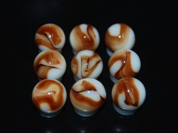 9 Beautiful HTF Jabo Classic Swirl Marbles