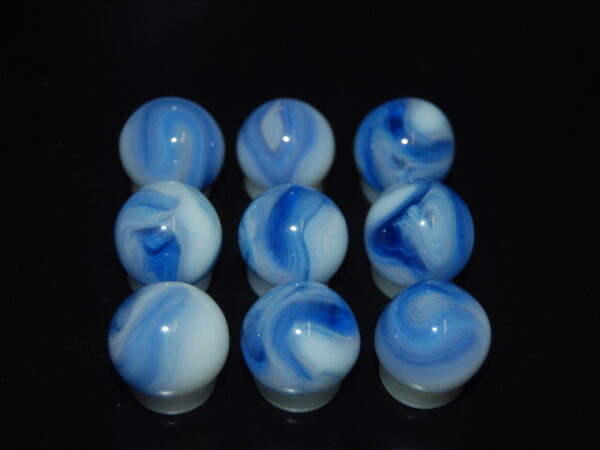 9 Beautiful HTF Jabo Classic Swirl Marbles