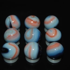 9 Beautiful HTF Jabo Classic Swirl Marbles