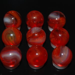 9 Beautiful HTF Jabo Classic Swirl Marbles