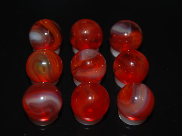 9 Beautiful HTF Jabo Classic Swirl Marbles