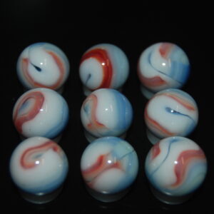 9 Beautiful HTF Jabo Classic Swirl Marbles