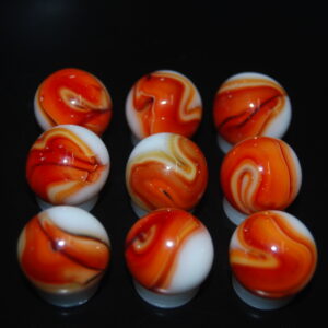 9 Beautiful HTF Jabo Classic Swirl Marbles