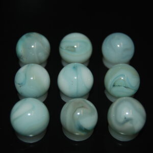 9 Beautiful HTF Jabo/Fenton Classic Swirl Marbles