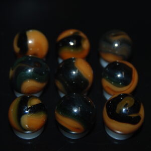 9 Beautiful HTF Jabo Classic Swirl Marbles