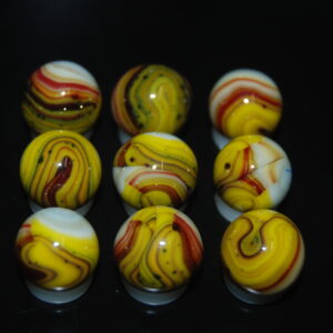 9 Beautiful HTF Jabo Classic Swirl Marbles