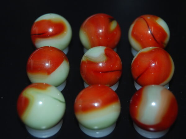 9 Beautiful HTF Jabo Classic Swirl Marbles