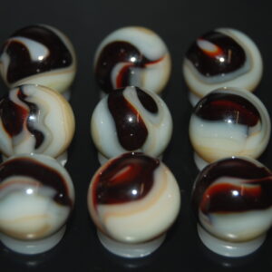 9 Beautiful HTF Jabo Classic Swirl Marbles