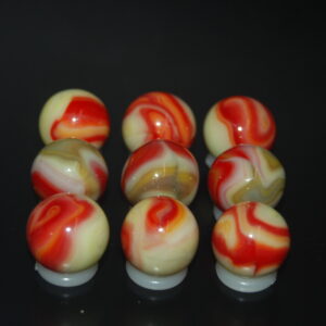 9 Beautiful HTF Jabo Classic Swirl Marbles