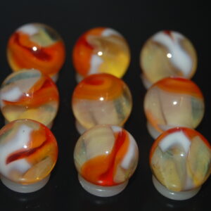 9 Beautiful HTF Jabo Classic Swirl Marbles