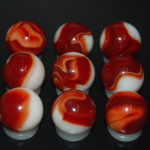 9 Beautiful HTF Jabo Bloody Classic Swirl Marbles