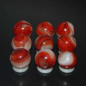 9 Beautiful HTF Jabo Classic Swirl Marbles