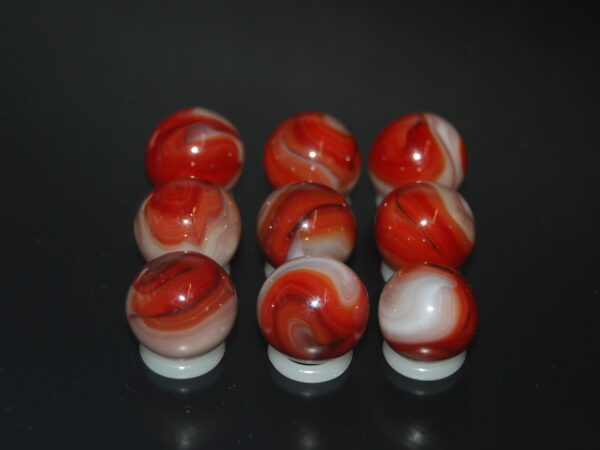 9 Beautiful HTF Jabo Classic Swirl Marbles