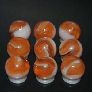 9 Beautiful HTF Jabo Classic Swirl Marbles