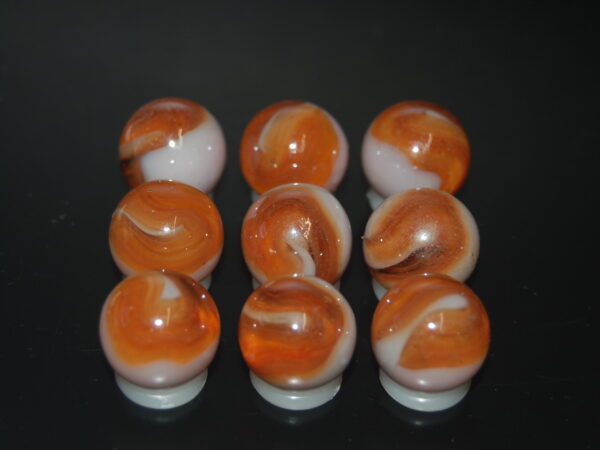 9 Beautiful HTF Jabo Classic Swirl Marbles