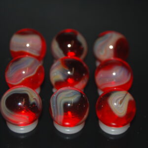 9 Beautiful HTF Jabo Classic Swirl Marbles