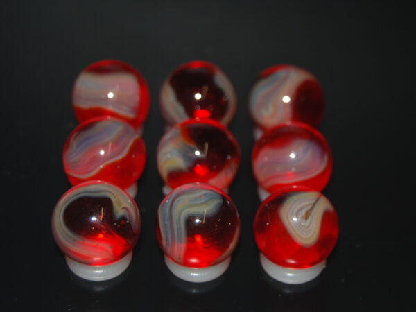 9 Beautiful HTF Jabo Classic Swirl Marbles