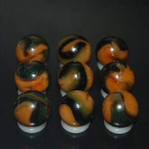 9 Beautiful HTF Jabo Classic Swirl Marbles