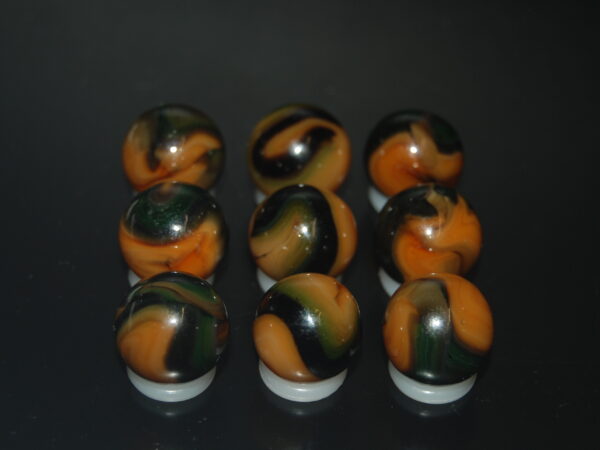 9 Beautiful HTF Jabo Classic Swirl Marbles