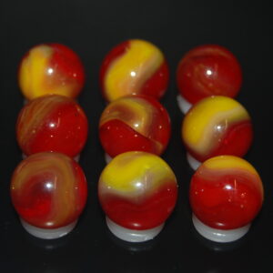 9 Beautiful HTF Jabo Classic Swirl Marbles