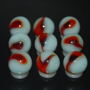 9 Beautiful HTF Jabo Classic Swirl Marbles