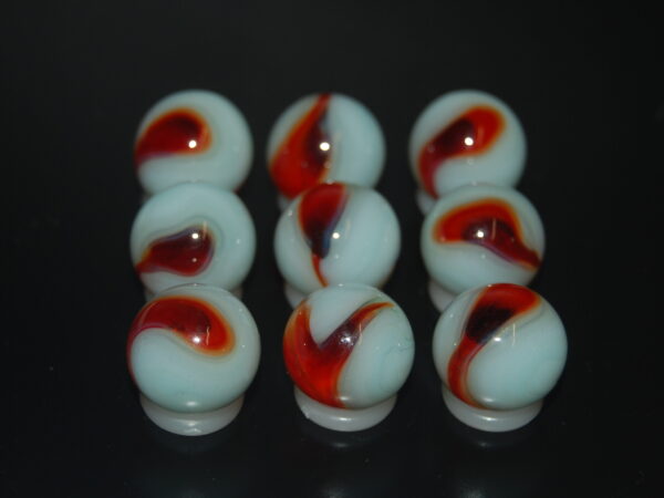 9 Beautiful HTF Jabo Classic Swirl Marbles