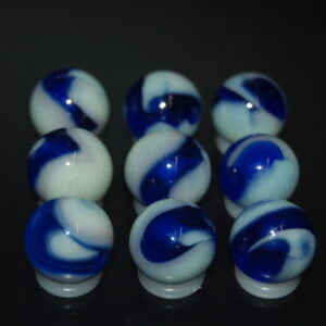 9 Beautiful HTF Jabo Classic Swirl Marbles