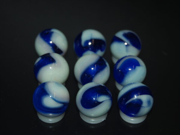 9 Beautiful HTF Jabo Classic Swirl Marbles