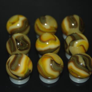 9 Beautiful HTF Jabo Classic Swirl Marbles