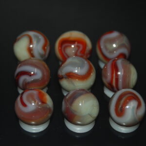 9 Beautiful HTF Jabo Classic Swirl Marbles