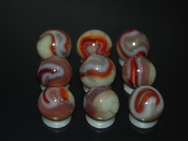 9 Beautiful HTF Jabo Classic Swirl Marbles