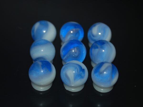 9 Beautiful HTF Jabo Classic Swirl Marbles