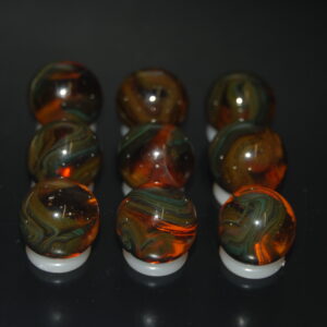 9 Beautiful HTF Jabo Classic Swirl Marbles